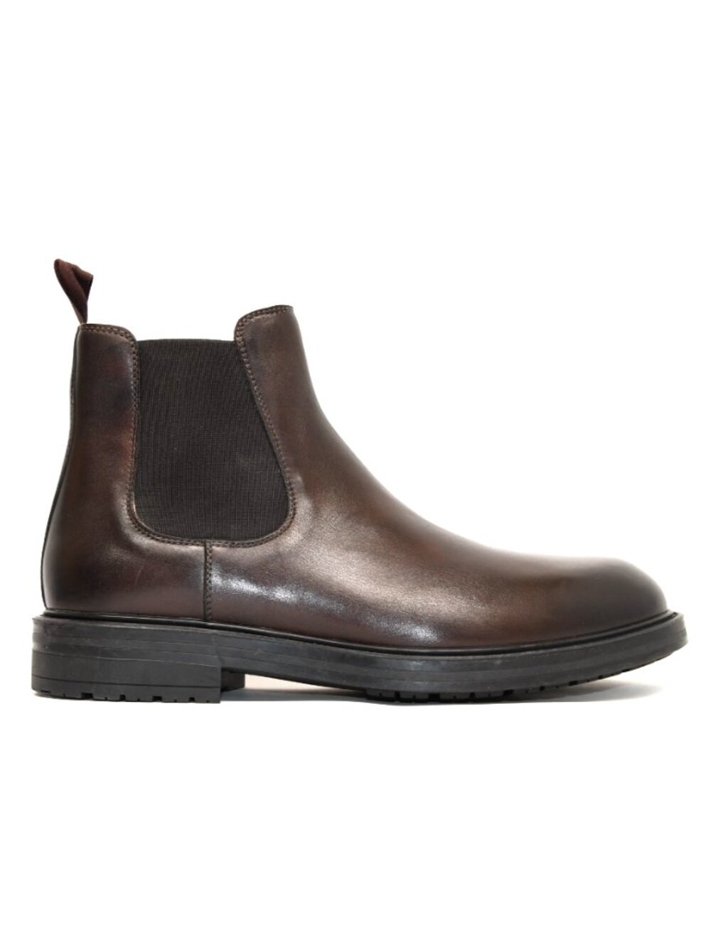 New! Magnanni Bonn Leather Chelsea Boot Chocolate Brown Size 9 M 24194 DD150A